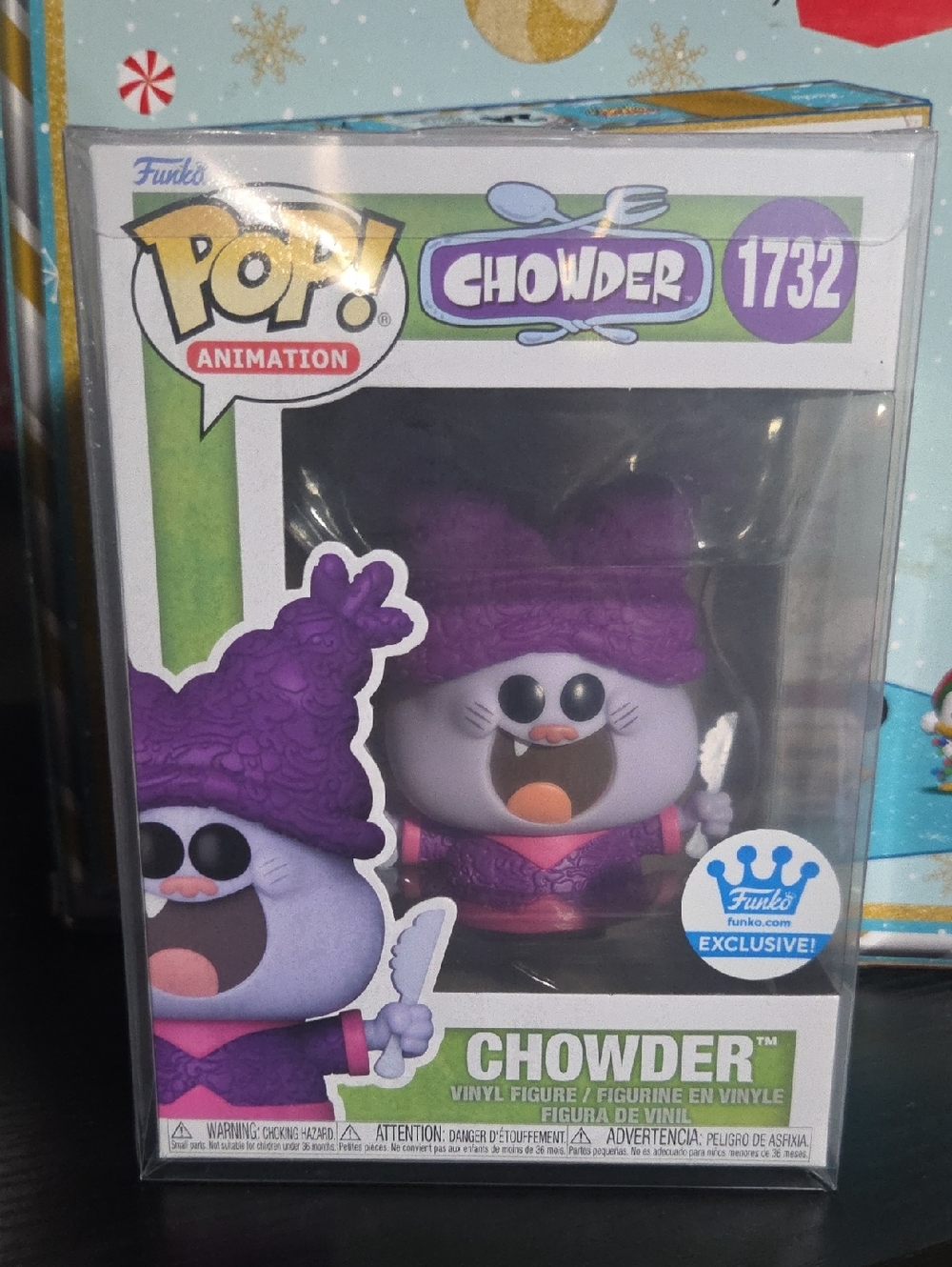 Funko Pop! Chowder Purple and Pink Vinyl Figure - Funko Exclusive